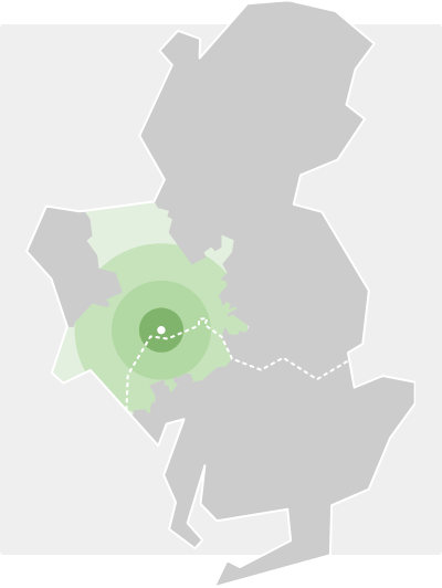 対応エリアマップ